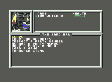 Mars Saga screenshot 3 for Commodore 64